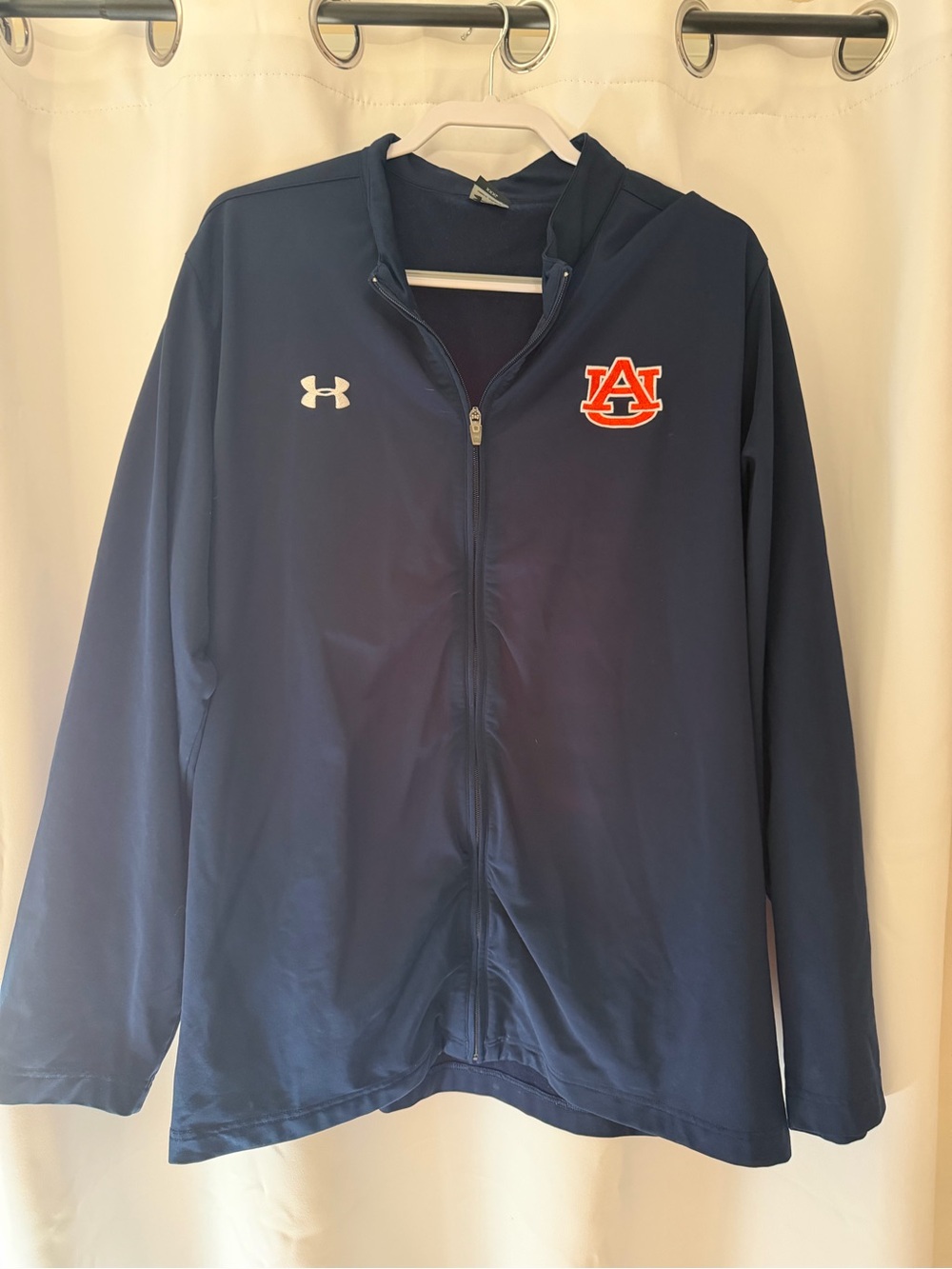Under Armour Men’s Navy Auburn Full-Zip Jacket